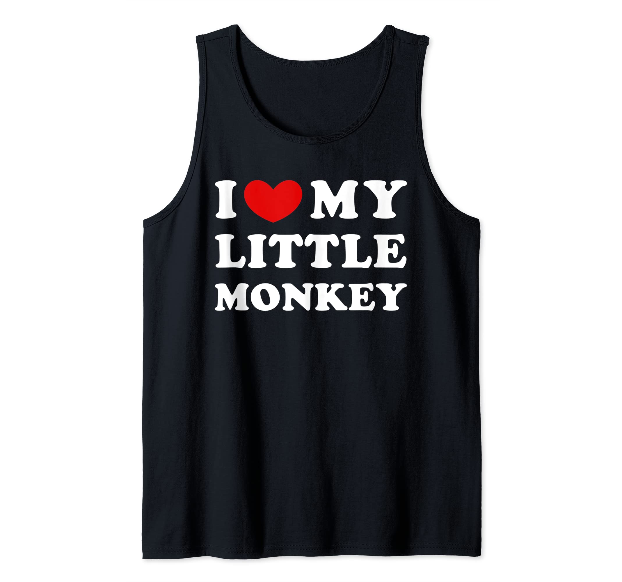 I Love My Little Monkey, I Heart My Little Monkey Tank Top