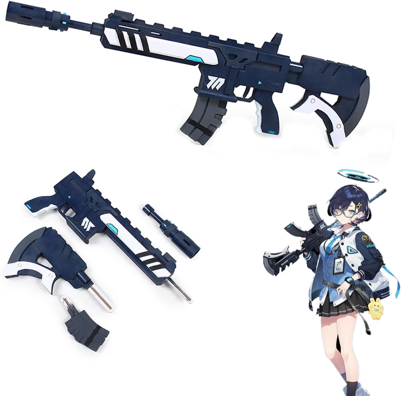 Amazon.co.jp: 各務チヒロ コスプレ道具 武器装備 PVC製道具 撮影 観賞