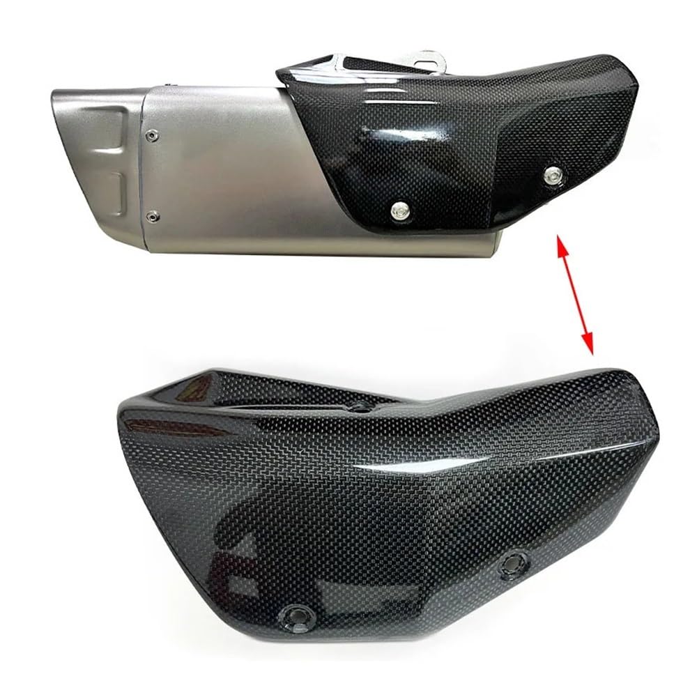 Cubierta De Escape para Motocicleta Funda Protectora Protección Térmica Silenciador para A&krapovic Cubierta De Protección Térmica Protector Térmico