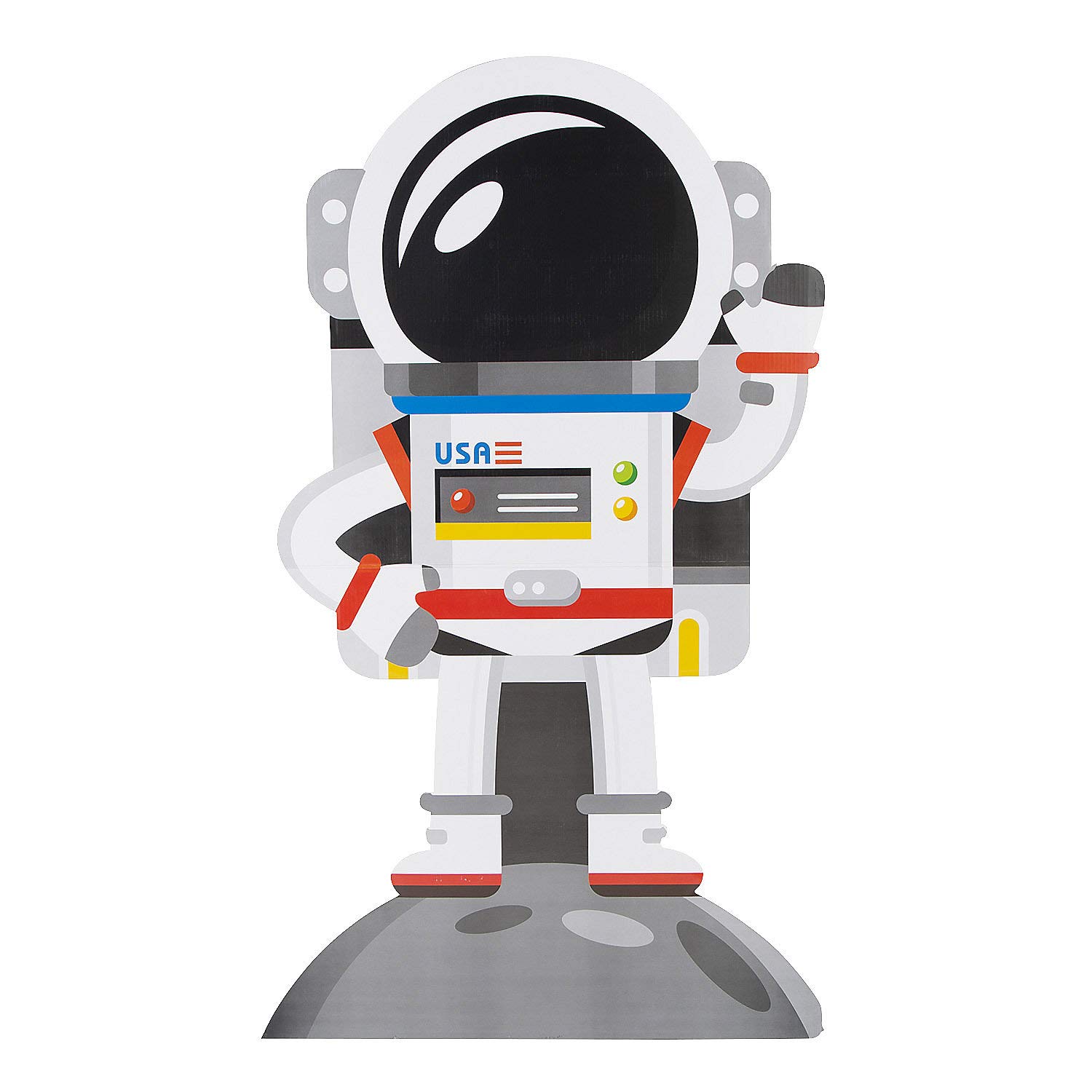 Fun ExpressSpace Party Astronaut Cardboard Stand-Up - Over 4.5 feet Tall - Party Décor - VBS Vacation Bible School Supplies/Decor