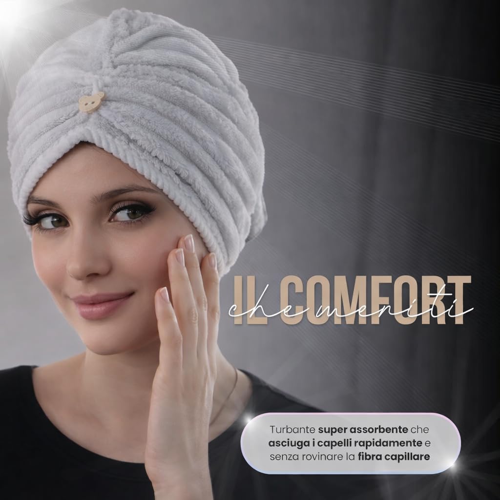 Generico Asciugamani in Microfibra Ultra Assorbente, Morbidi, Leggeri e ad Asciugatura Rapida, Design Unisex, Senza Odori, Ideali per Bagno, Capelli, Palestra e Viaggio