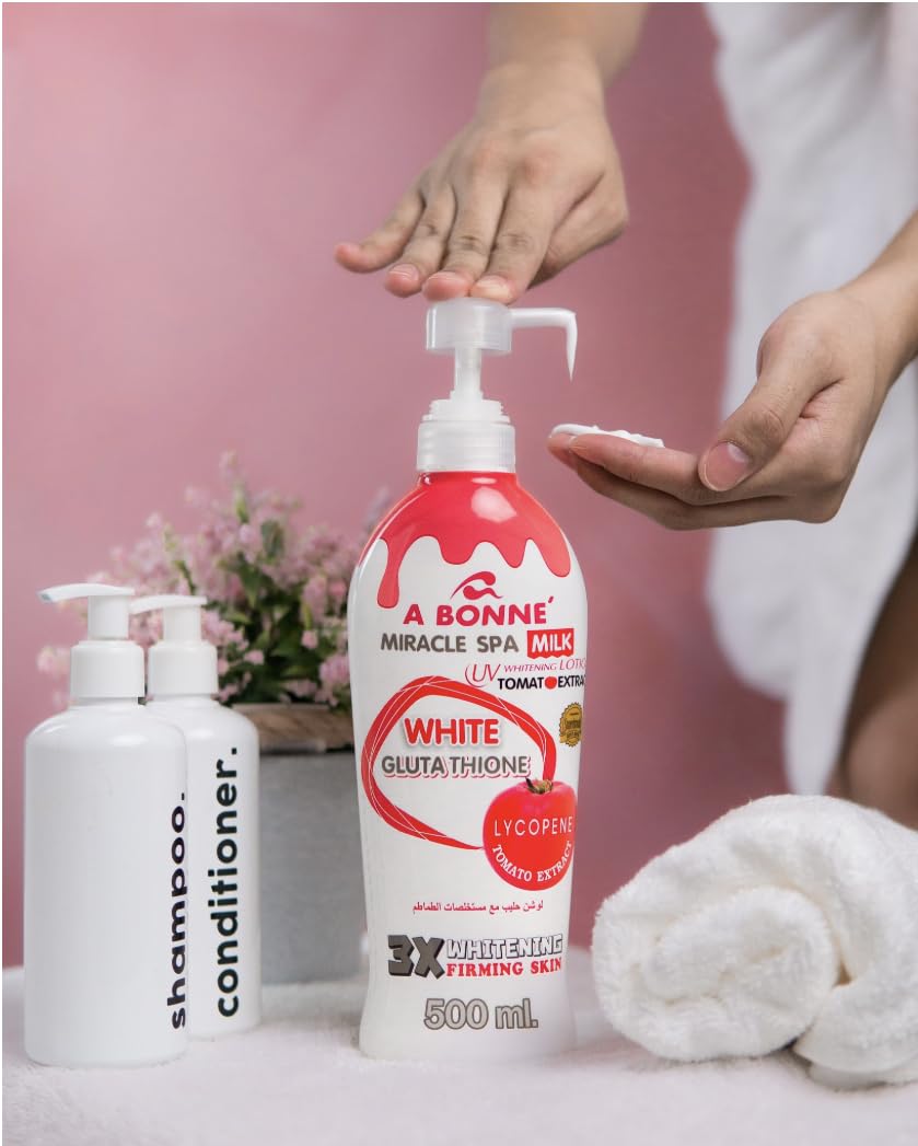 a bonne glutathione lotion review Amazon.com : A Bonne' Miracle Spa Milk Lotion with Tomato Extract 500ml : Beauty & Personal Care