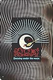 Dancing under the moon - Moon spoon (Studio 54) Art Print Metal Sign Decor - 8 x 12inch Bar Pub Garage Man Cave Wall Art
