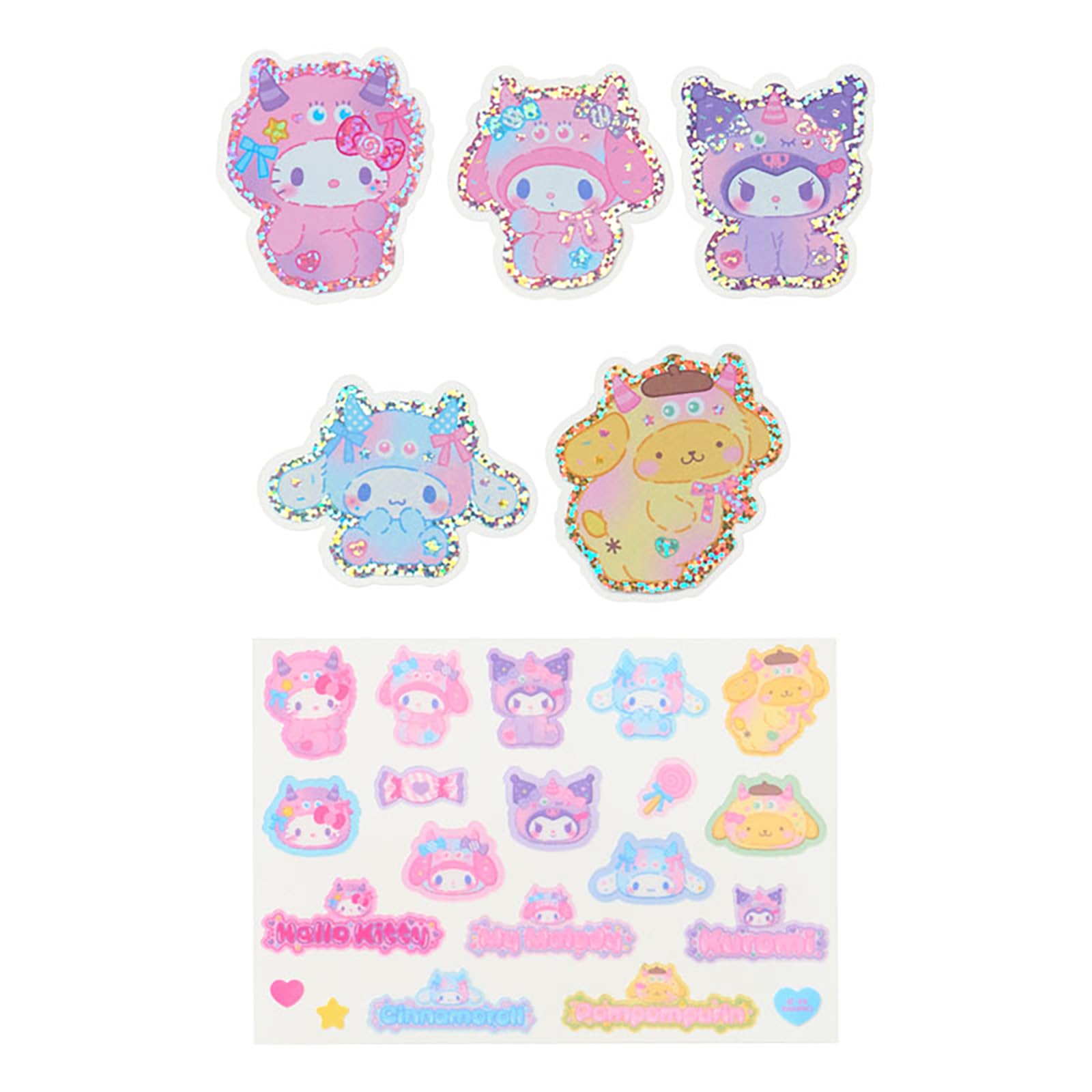 Amazon.co.jp: サンリオ(SANRIO) ステッカーセット（カラフルポップ