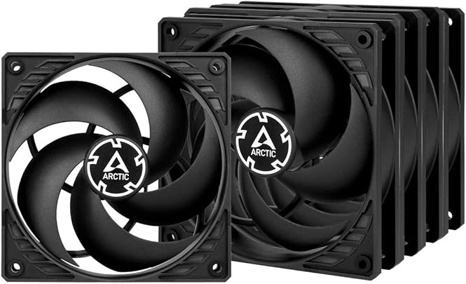 Arctic P12 Ventola per Case per Computer Pc 0 3 Sone Ventilatore Silenzioso per Cpu Ventola Ottimizzata per Pressione Statica 120 mm Fino 1800 Tr Min Confezione Pezzi Nero Nero Arctic P12 Ventola per Case per Computer Pc 0 3 Sone Ventilatore Silenzioso per Cpu Ventola Ottimizzata per Pressione Statica 120 mm Fino 1800 Tr Min Confezione Pezzi Nero Nero