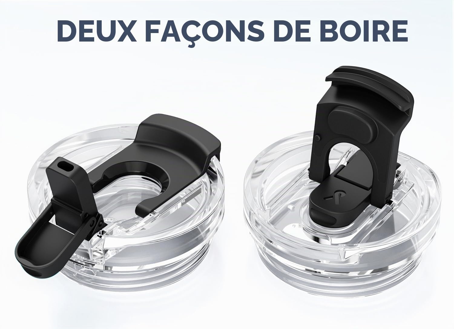 Meoky Tasse à café de voyage isotherme en acier inoxydable, garde au chaud 8 h ou au froid 24 h, couvercle anti-fuite