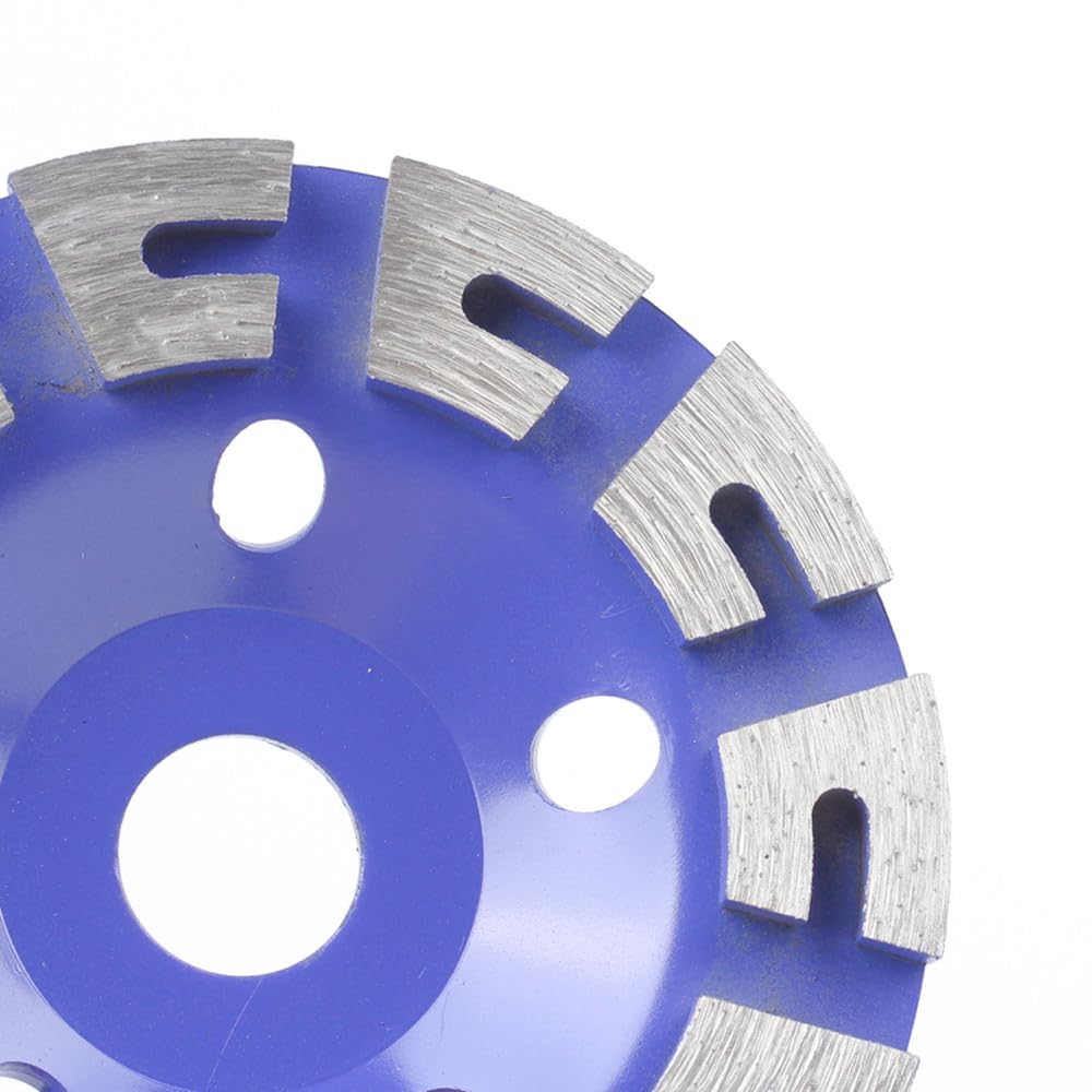 1PC 125mm Disco diamantato per smerigliatura a forma di ciotola per smerigliatura per cemento, granito, pietra, ceramica, lucidatura, 1 pz 125mm, 1