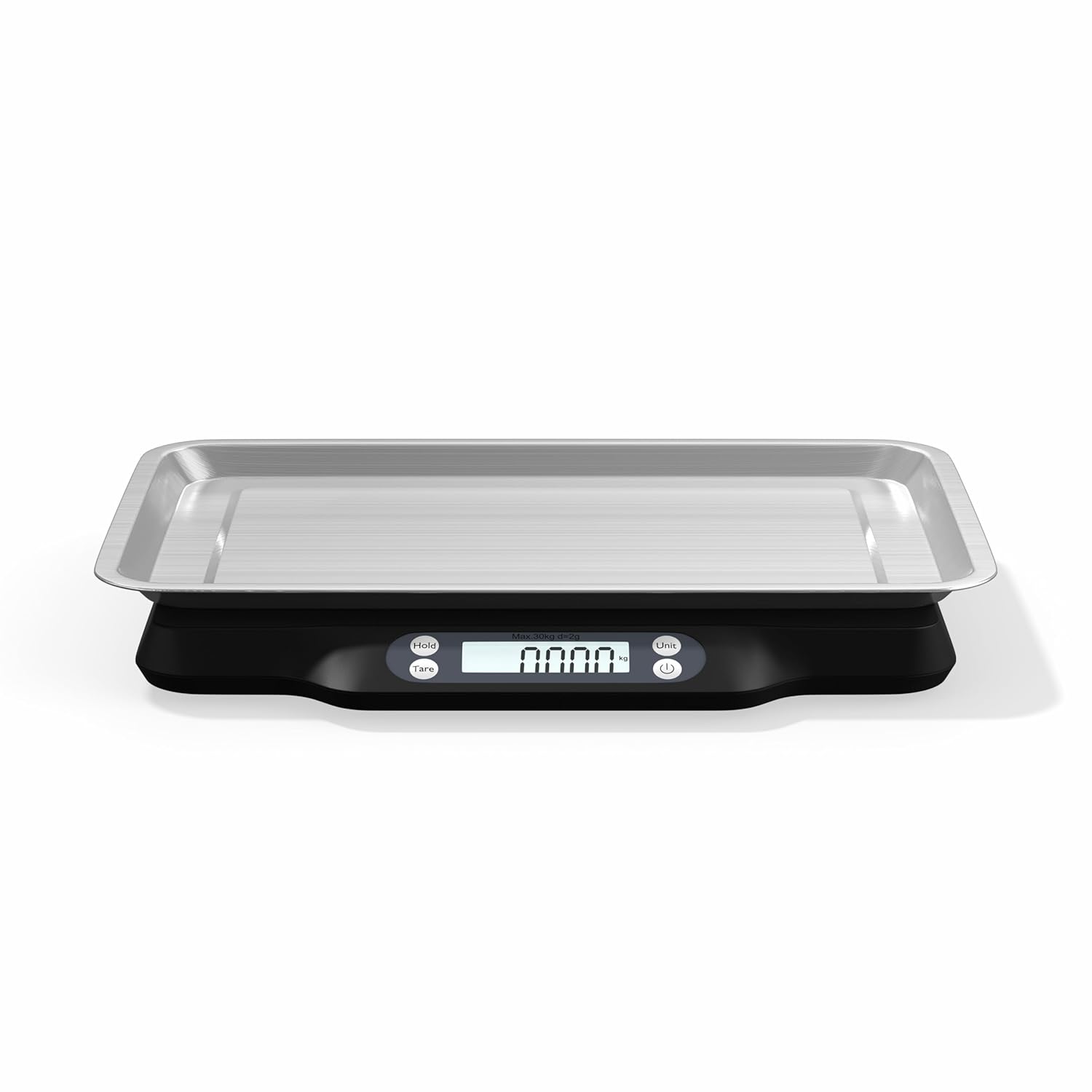 Helsevesen Digital Little Animal Precision Scale(30kg/2g; 66lb/0.1oz), Kitchen Scale, Postal Scale, Compact Bench Scale, Digital Wet Diaper/Organ Scale