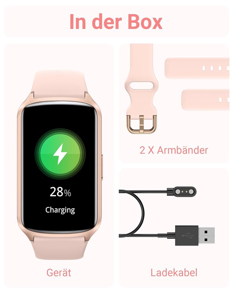 Smart Watch Fitness Tracker (Answer/Make Calls), 24/7 Heart Rate Spo2 Blood Pressure Monitor Sleep Tracker, 114 Sports Modes Calorie Step Tracker Pedometer, Waterproof Activity Tracker For Women