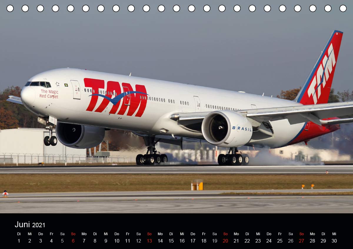 Welt der Flugzeuge (Tischkalender 2021 DIN A5 quer): Eindrücke aus der Luftfahrt (Monatskalender, 14 Seiten ) (CALVENDO Mobilitaet)