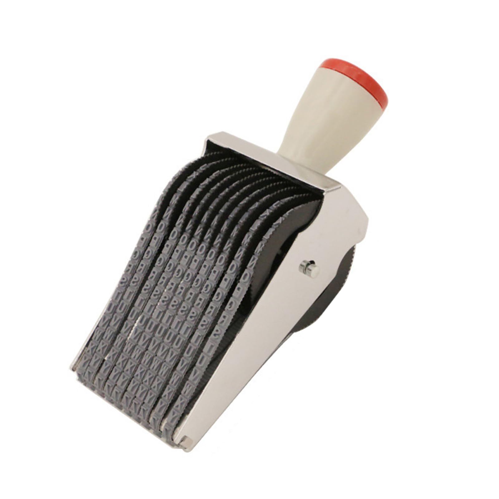 Rotating Rubber Number Stamp Rubber Letter Stamp Roller Business for Scrapbooking Packaging Document Marking Scrapbooking