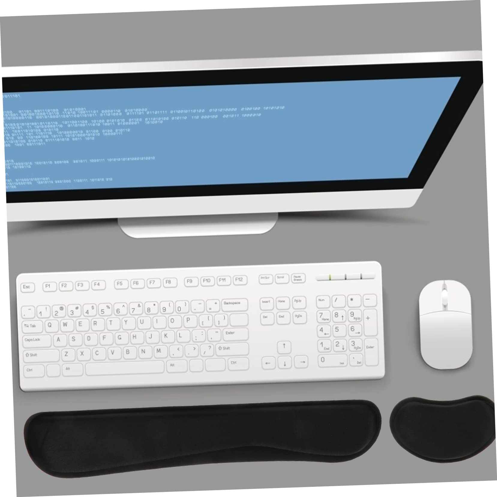 SHINEOFI 3 Juegos de de Muñeca Cómodos para Teclado Y Ratón: Ideales para Estudiar Y Trabajar en El Escritorio.