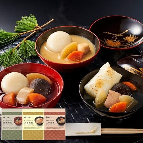 【公式】石井食品 各地を巡る雑煮食べ比べセット|イシイ 国産 お歳暮 冬ギフト