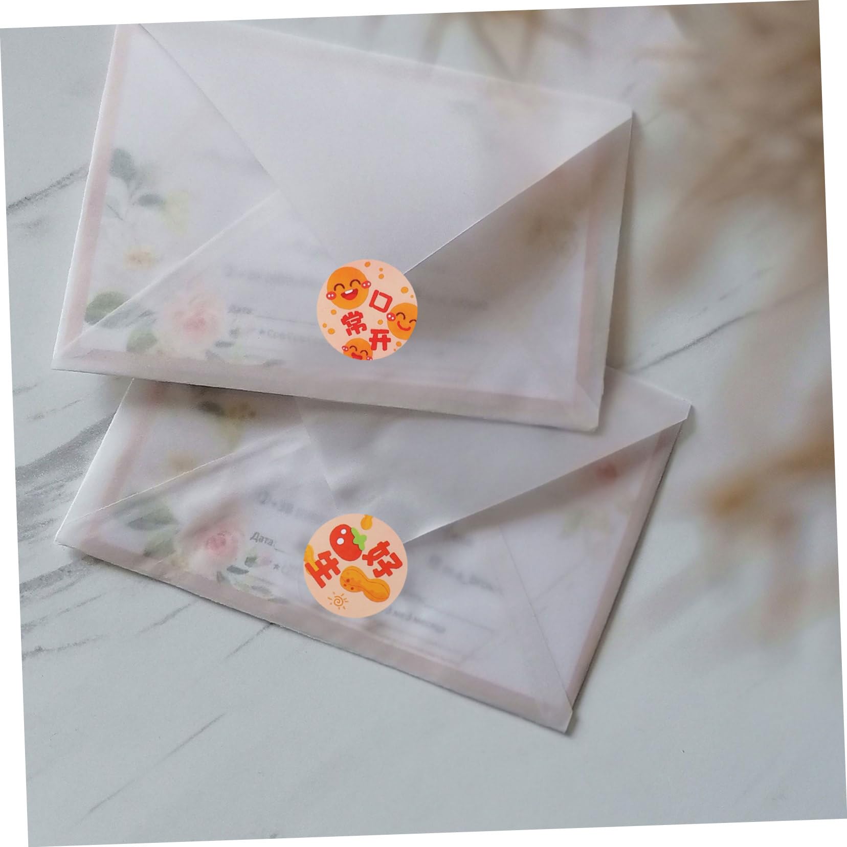 STOBOK 16rotoli Etichette Adesive Rotonde Cartone Pacchetto Da Sticker Divertenti Per Decorazioni Festive e Feste Facili Da Applicare e Rimuovere Senza Residui