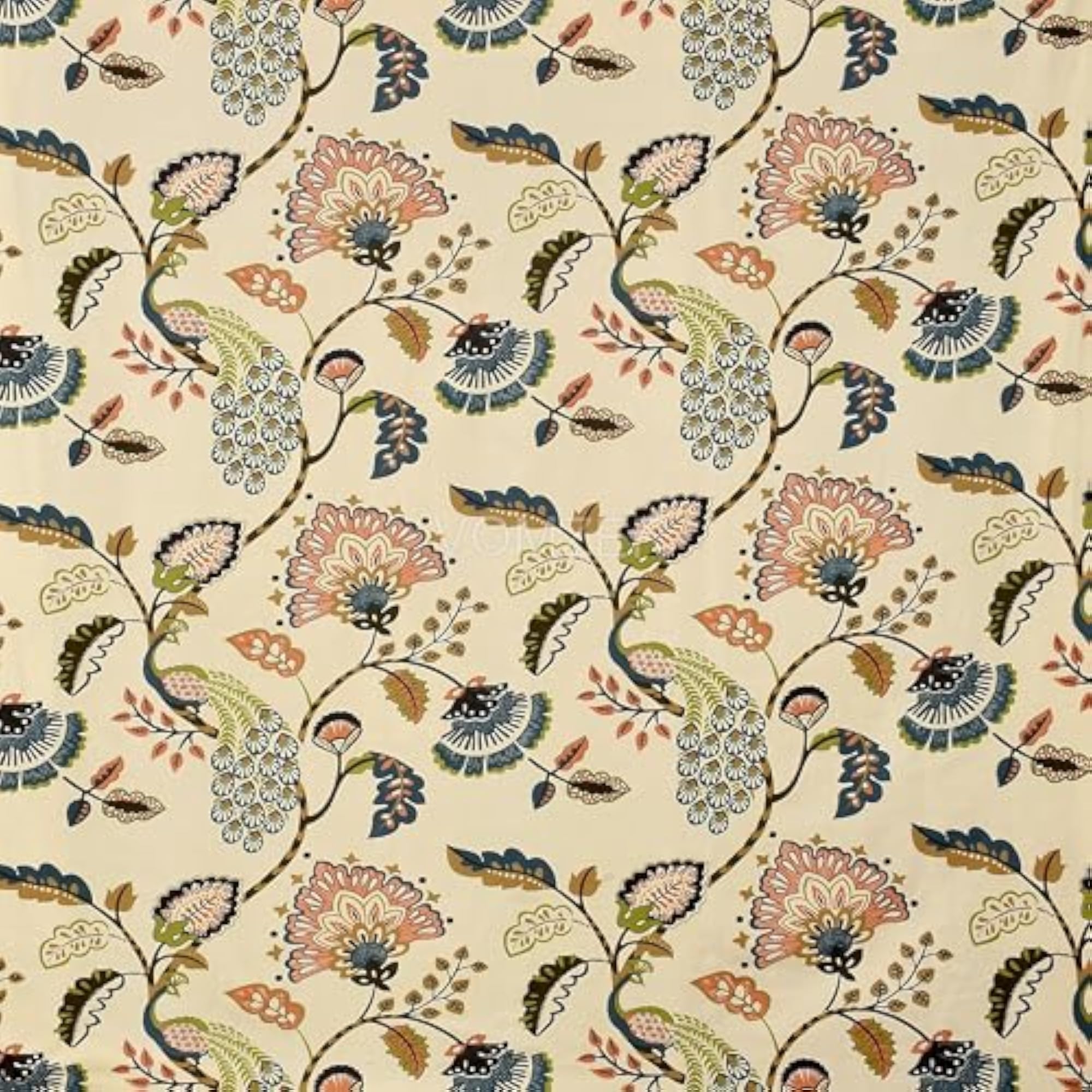 320 TC Cotton Feel All Around Elastic Fitted Printed Bedsheets King Size