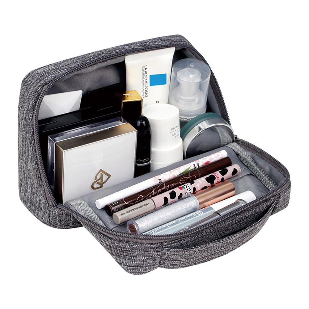 Borsa per Il Trucco da Viaggio, Beauty Case da Uomo, Astuccio per Cosmetici da Donna, Custodia Impermeabile per Trucco e Prodotti di Bellezza, Pochette Organizer per Borsetta.