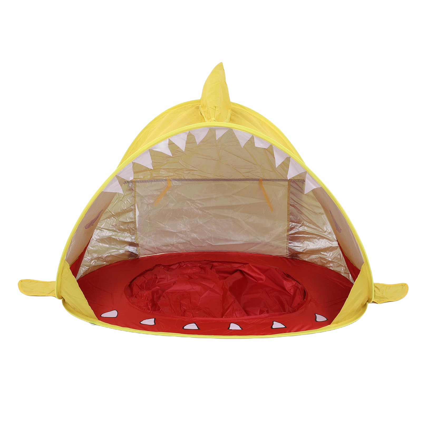Zunate Carpa de Playa para bebé, Refugio Solar Portátil con Piscina Integrada para Bebés, Niños, Actividades Al Aire, Ligero, Amarillo