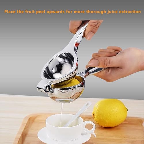 Miniatura 5 de Exprimidor de limón Manual de mano - Exprimidor de jugo de mano de lima Exprimidores de limón Prensa de cítricos Exprimidor Exprimidor