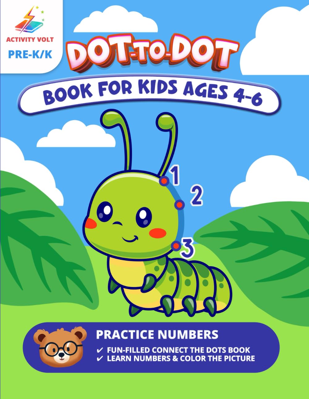 Amazon | Dot to Dot for Kids 4-6: A Fun-Filled Connect the