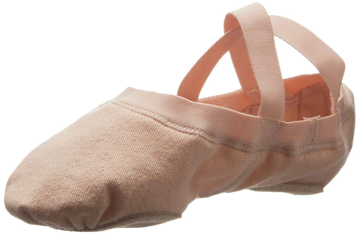 Dance Women's Synchrony Split Sole Stretch Canvas Ballet Slipper/Shoe