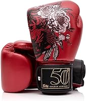 Fairtex Golden Jubilee Limited Edition Muay Thai Boxing Gloves - Premium Syntek Leather, Multi-Layer Foam for Training & Competition