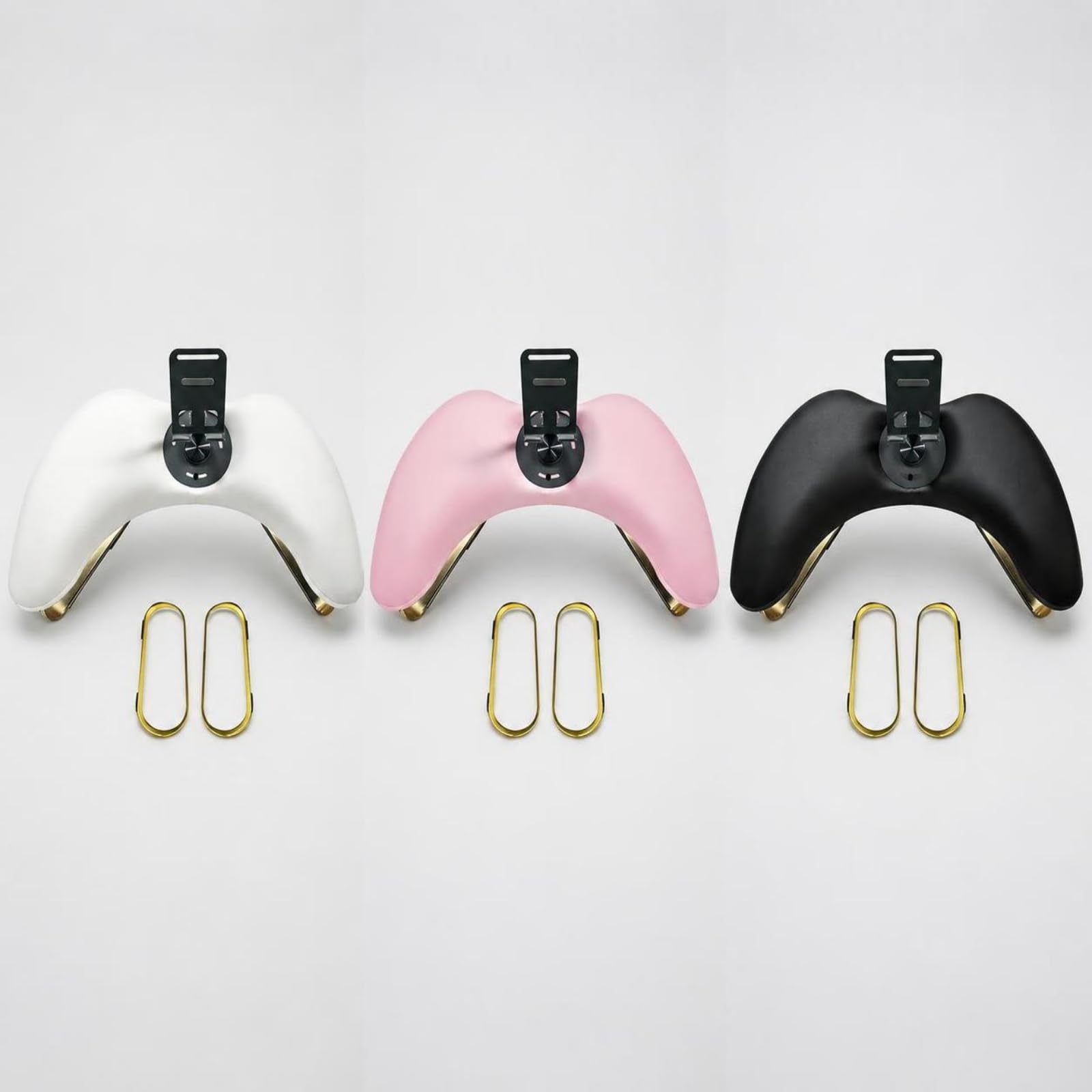 Cuscino Poggiabraccio per Unghie | Professionale, Poggiamani per Manicure, Girevole, Poggiapolsi Unghie, Centro Estetico, Casa, Onicotecniche, Nero