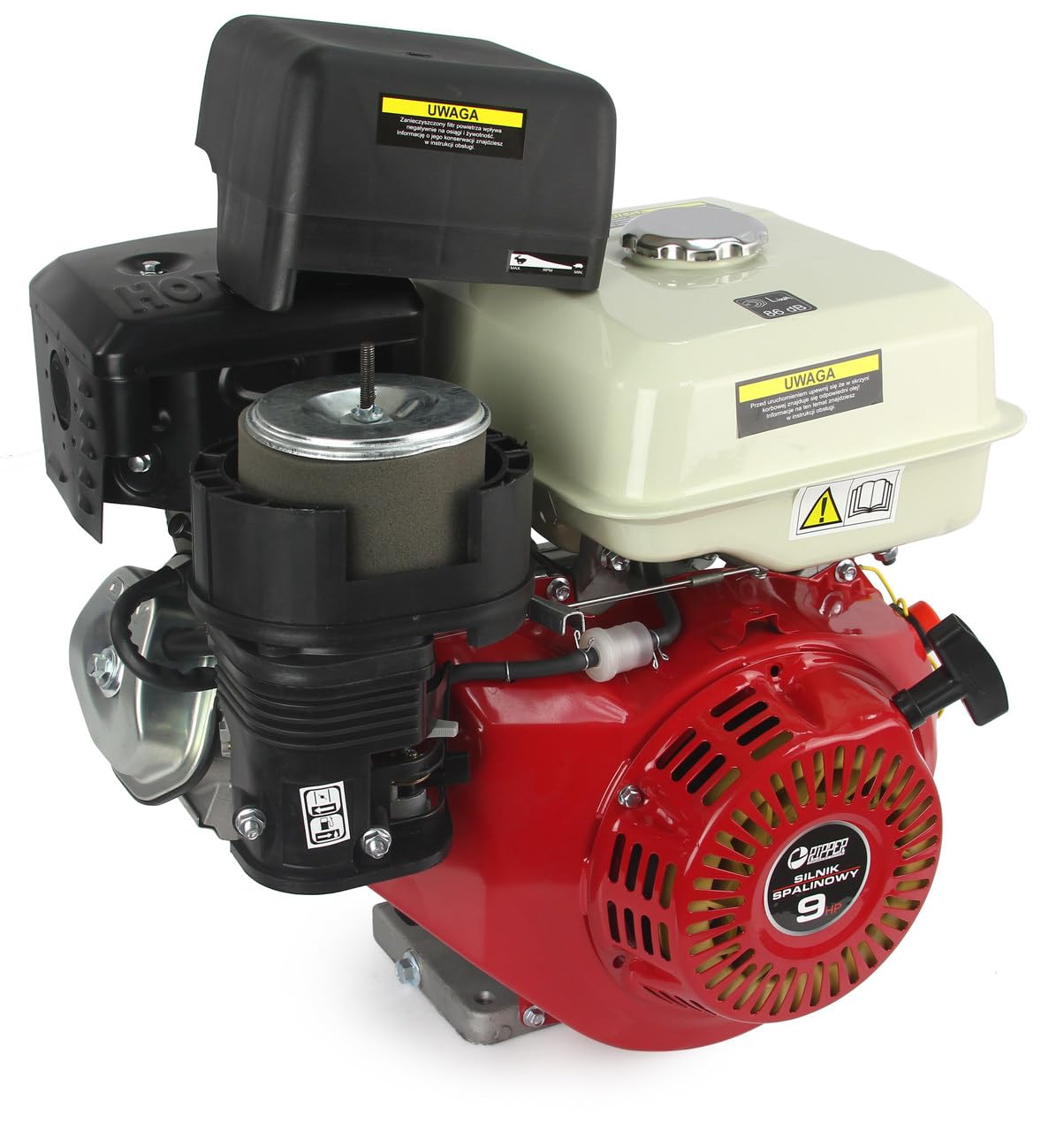 OHV - Motor de explosión de gasolina de 4 tiempos, 270 cc, 9 CV, 6,6 kW, para Go Kart, motoazada, cortacésped universal