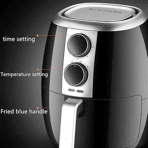 Miniatura 7 de Freidora de aire sin sartén Freidora Máquina de papas fritas se puede freír Cocinar 3.5L freidora de aire de alta capacidad sin humos