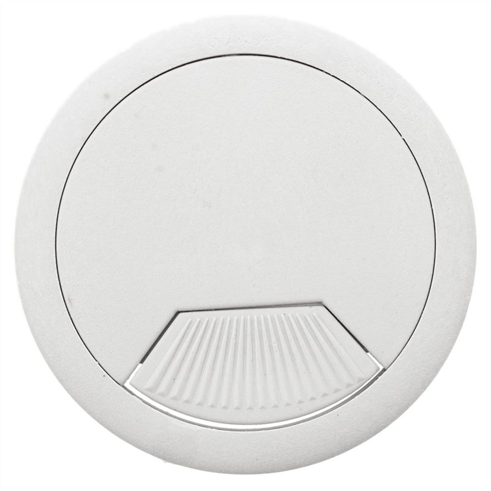 Przelotka na biurko, przelotka kabel 10 szt. Biurko do domowego biura Komputer stołowy 60 mm z otworem przewód Szary