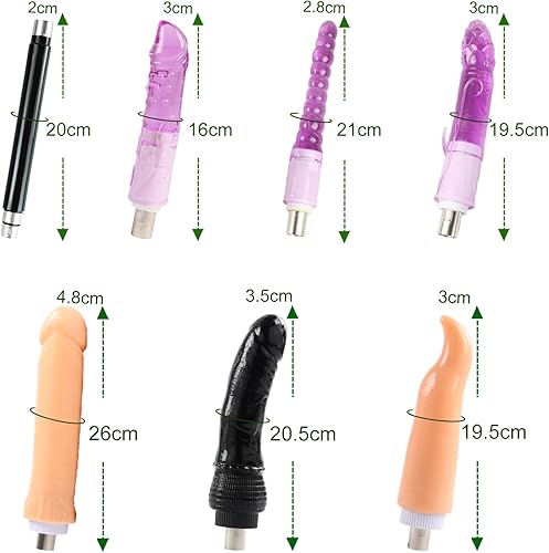 Miniatura 2 de FREDORCH Máquina masajeadora automática ajustable con accesorios para hombres y mujeres, herramientas de masajeador silencioso