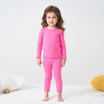 pureborn Baby Pajamas Set Toddler Snug Fit Cotton Sleepwear 2pcs 12M-7Y