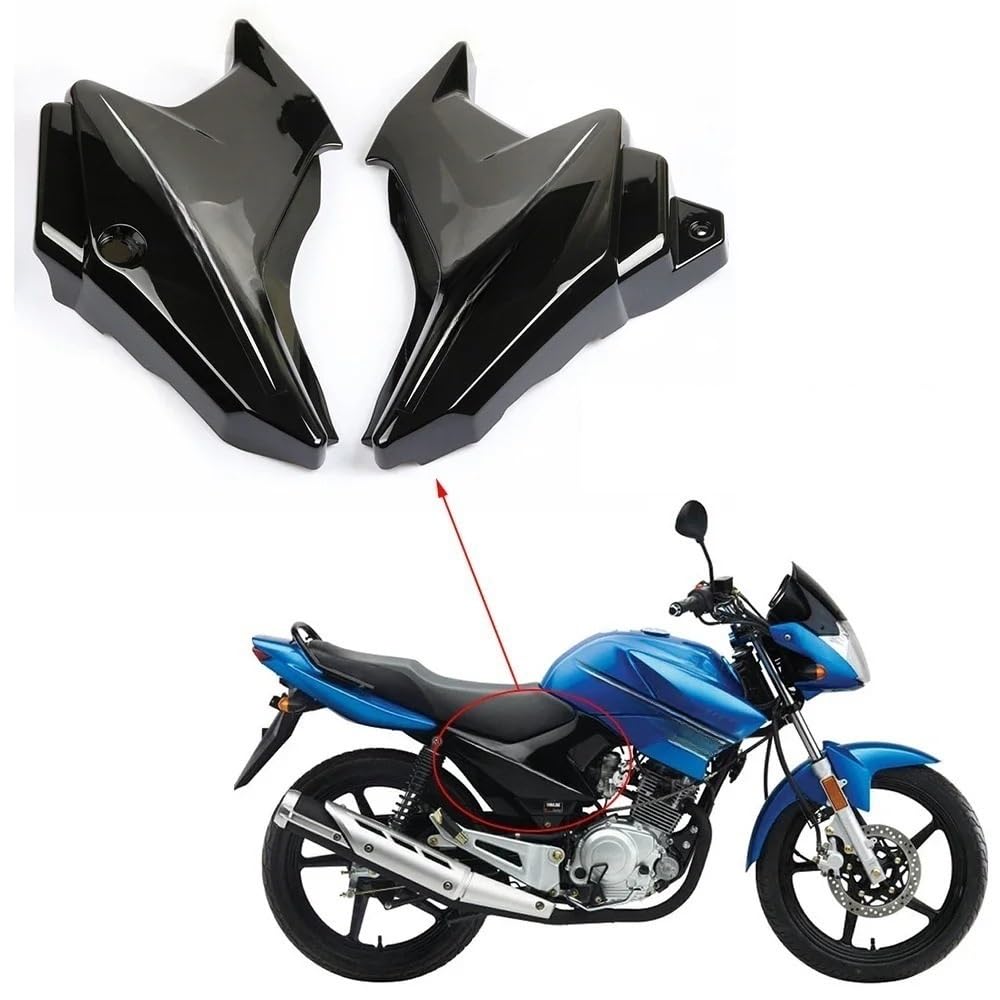 Becquet Latéral Couvercle Latéral De Batterie Moto, Coque Protection Carénage pour YBR 125 YBR125K 125K K 2016-2019