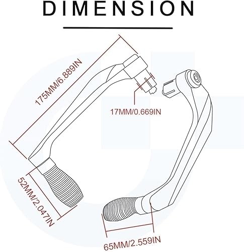 Miniatura 2 de Protector universal de 78 pulgadas y 0.866 in para manillar de motocicleta, palanca de embrague de freno para BMW G650GS Sertao G 650 GS G650 GS