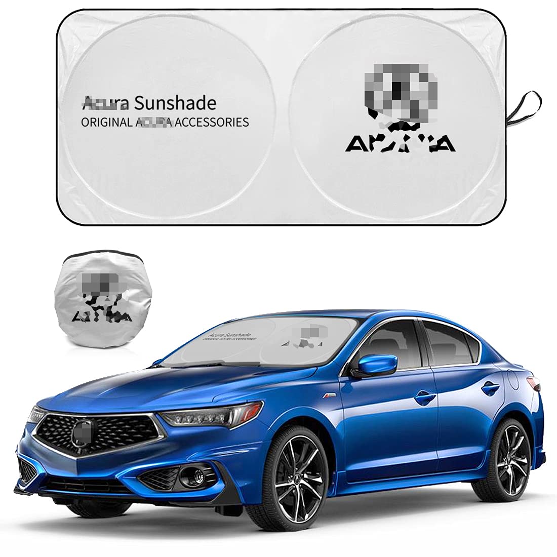 for Acura, Acura Sun Shade for Car Windshield Acura Sunshade for CL/ ILX/ Hybrid/ Integra / RLX/ Legend/ MDX / RDX/ RSX/ TL/ TLX / TSX/ ZDX