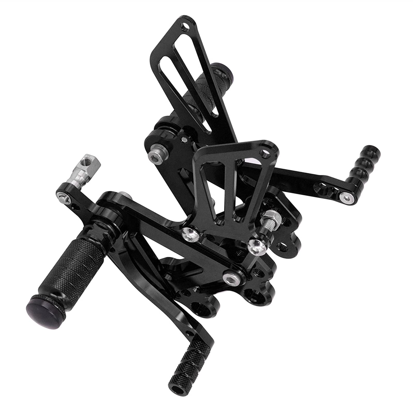Repose-pieds reglables moto pour Kawasaki Ninja ZX6R antiderapant