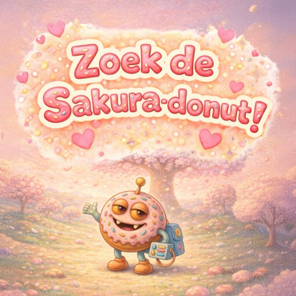 Zoek de Sakura-donut!: Sugar Nauts zoete lente-avontuur (sugarnaut (nederlandse editie))