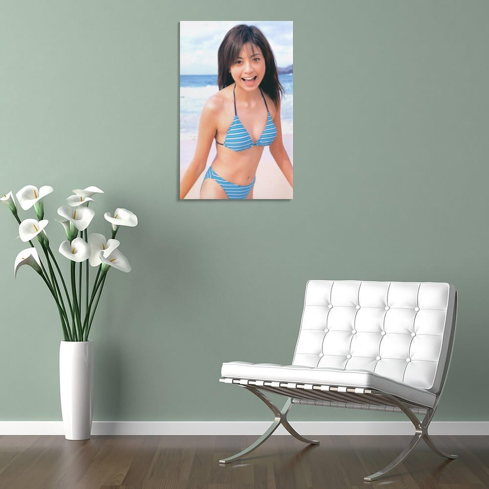 Amazon.co.jp: 片瀬那奈セクシービキニ写真ポスター絵画 壁飾り