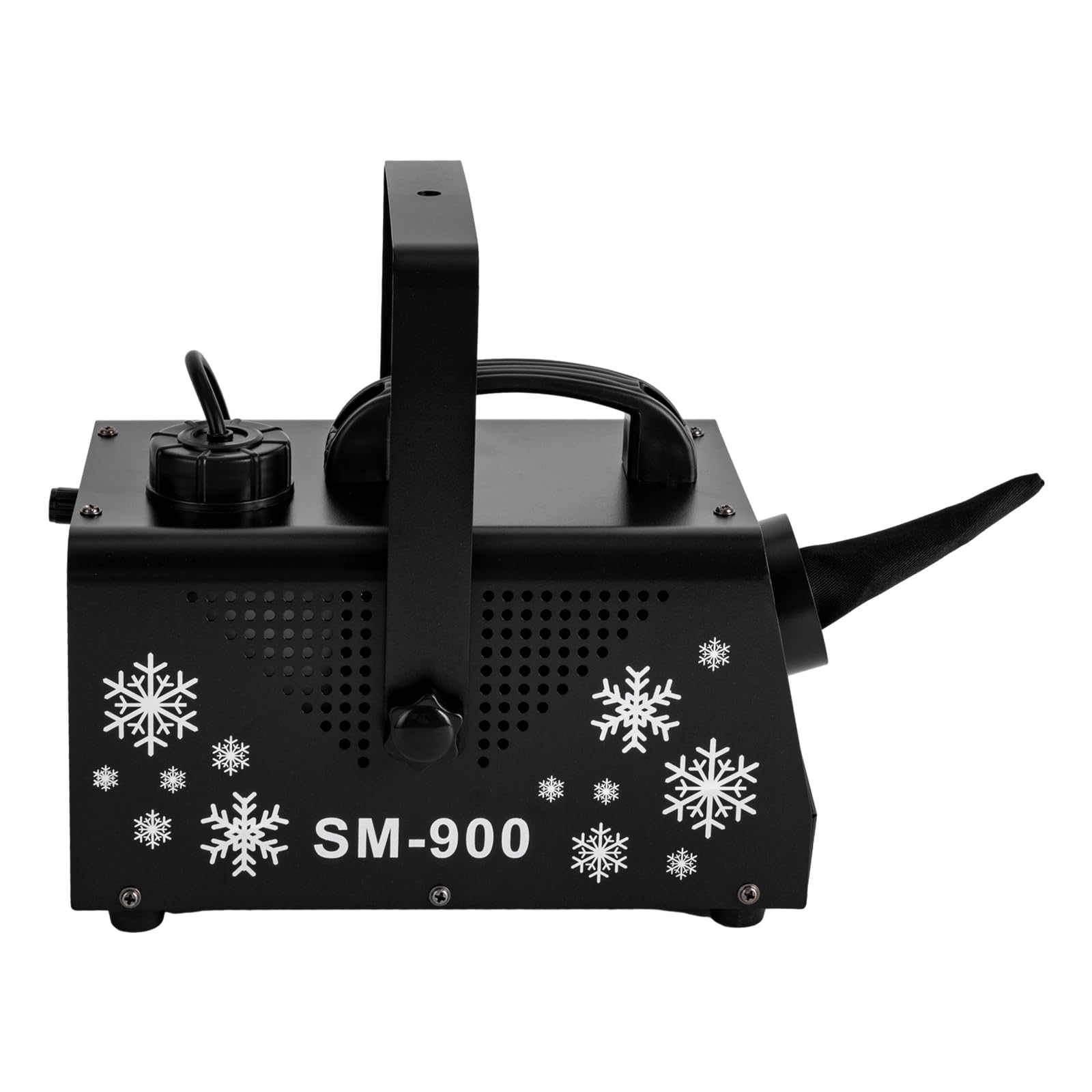 YG-2208 Fausse machine à neige haute performance avec télécommande noire
