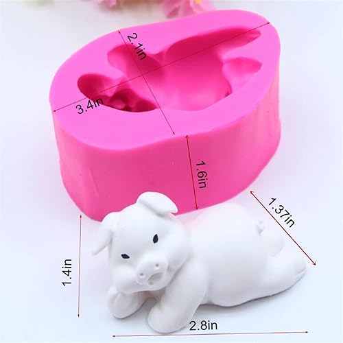 Vista 36 de Mini molde de silicona lindo conejo jabón molde para fondant chocolate caramelo pastel decoración silicona velas moldes yeso arcilla polímero