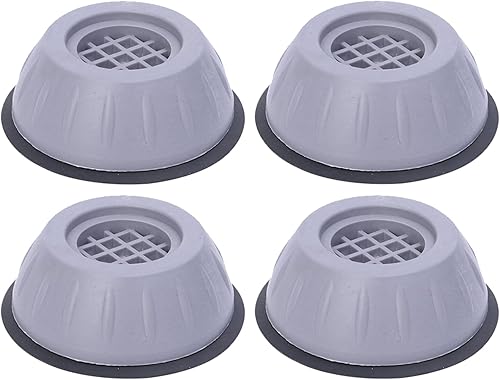 Almohadillas antivibración para lavadora, 4 piezas de almohadillas de lavado y cancelación de ruido para lavadora y secadora, almohadillas para pies