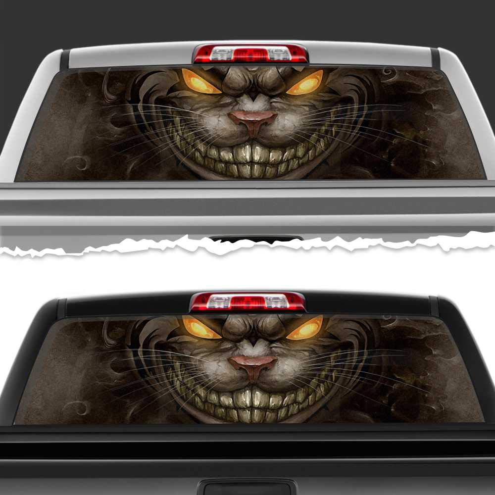 Amazon.com - VSDecals Cheshire Cat Lewis Carroll Perforated Film