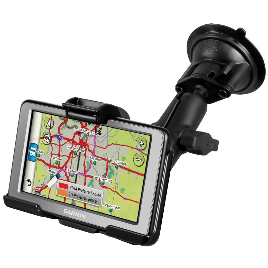 Ram Mount® Soporte con ventosa para Garmin dezl & # xFFFD; 560LMT & 560LT ram-b-166-ga43u para coche
