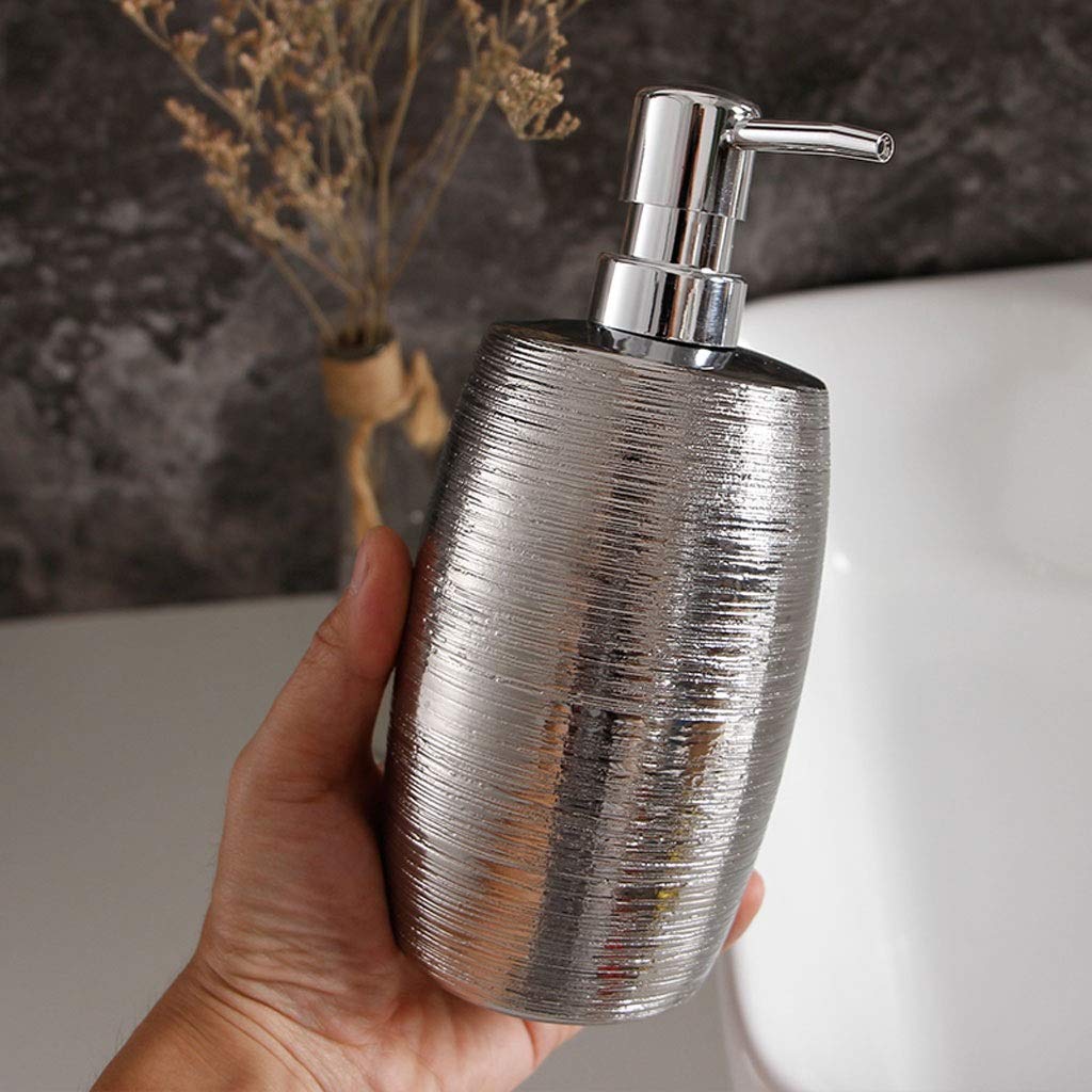 Dispenser per Doccia economici e Facili da Usare per la casa, flacone Manuale per Bagno, WC, Latte Corpo, Shampoo, lozione
