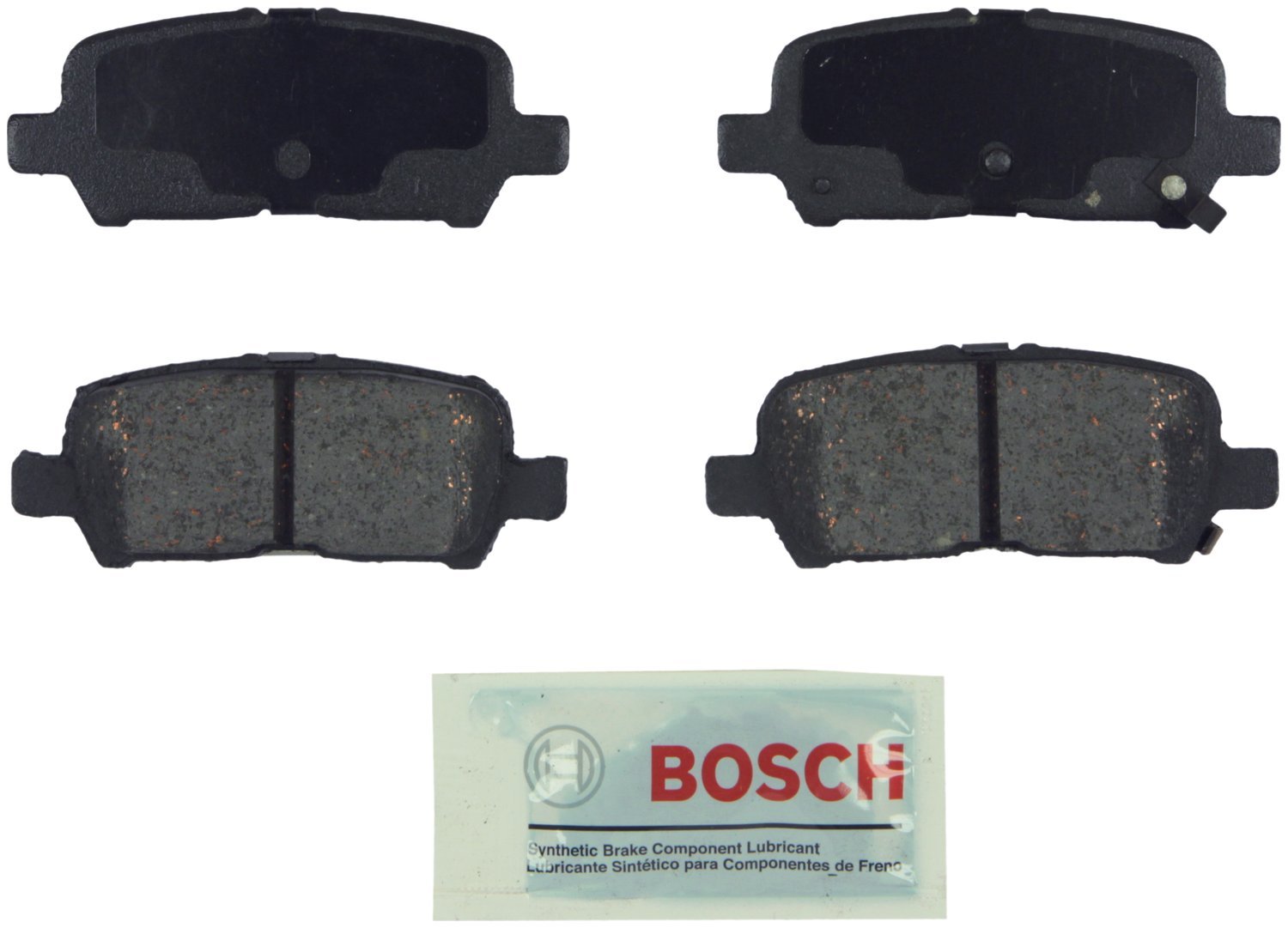 Bosch BE1324H Blue Disc Brake Pad Set with Hardware - FRONT — view 77