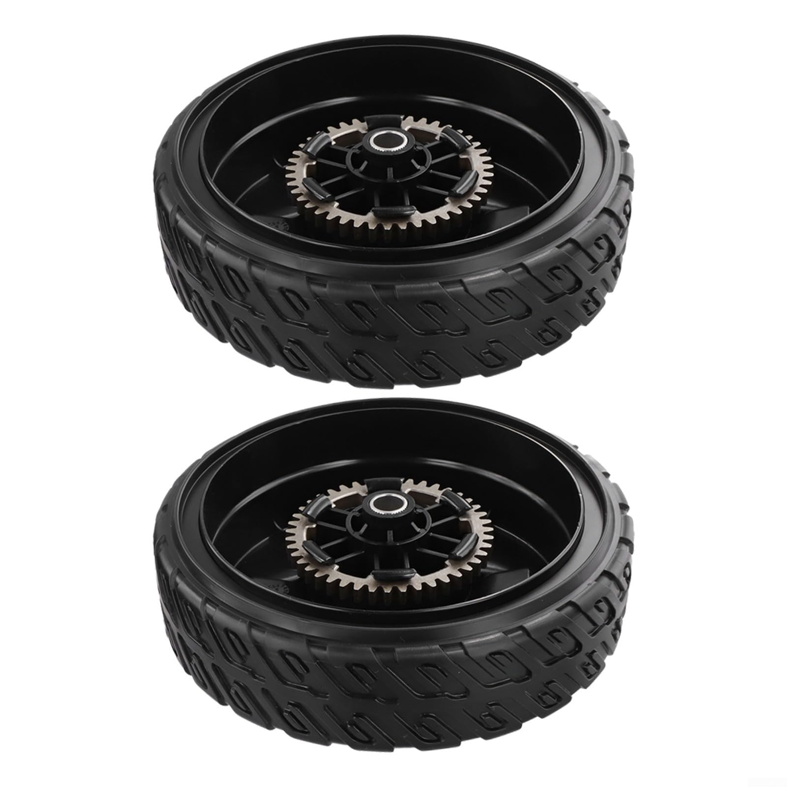 8 pulgadas cortacésped ruedas y engranaje de accionamiento Kit para Honda HRN216 VKA VKAA VLA VLAA VYAA, repuesto para 44710-VR8-N00ZA 42710-VR8-N00ZA,(2 ruedas traseras)
