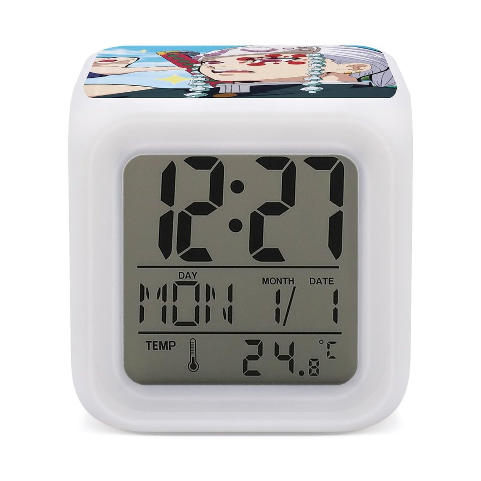 エリケン 目覚まし時計 目覚まし時計HT-A023W-WH | 保土ヶ谷電子販売株式会社