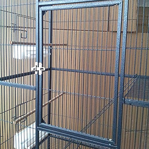 Tiiiopkvvv QS3/40785 Stackable Divided Breeding Iron Bird Cage Parakeet House thumb #2