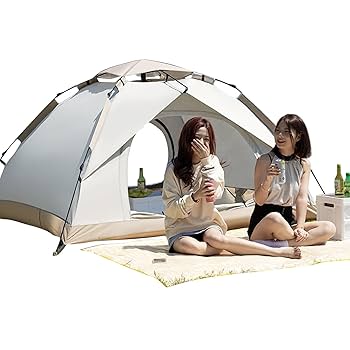 Amazon.co.jp: YAYAMIYA テント ワンタッチテント 3～4人用
