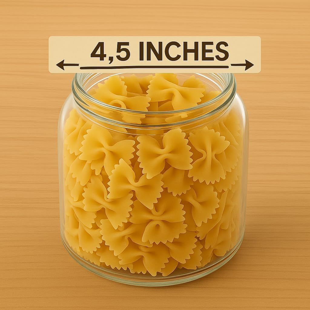 110-400 White Metal Lid - Continuous Thread (CT) - Plastisol Liner - For Kitchentoolz Gallon & Half Gallon Jars - Canning & Storage - Jar not Included - Image 4