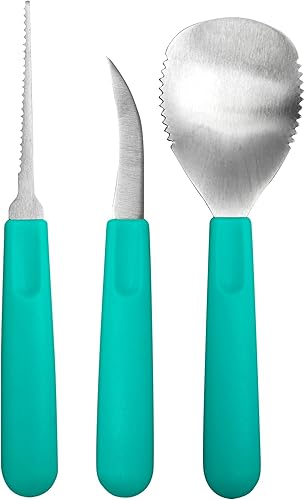 Kit de tallado de calabaza - Herramientas de tallado de calabaza de Halloween - Kit de calabaza multiusos para tallar calabaza